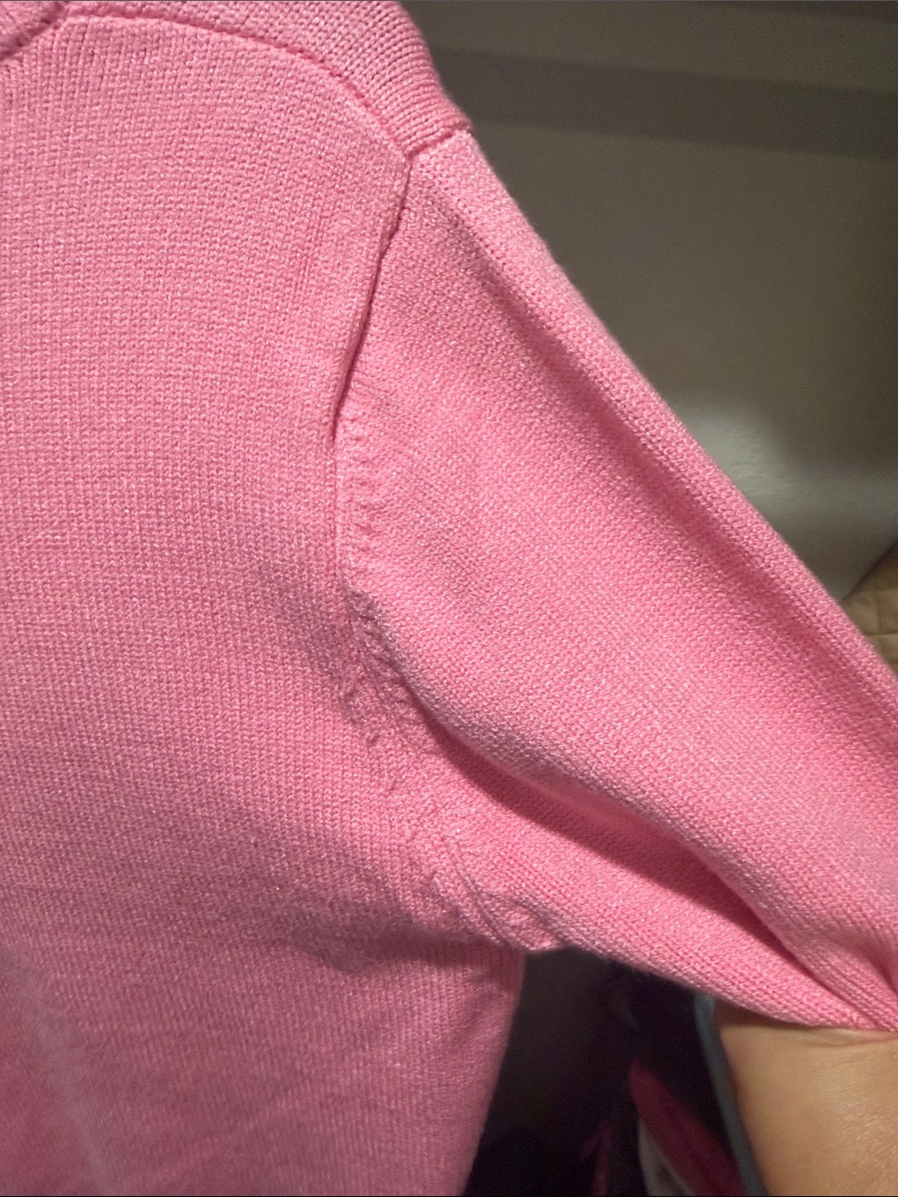 CHANEL Pink Crewneck Knit Sweater - Picture 10 of 12